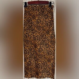 Urban Outfitters. UO. Leopard print maxi skirt. Worn once.